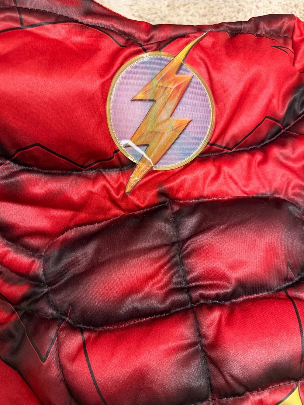 The Flash Kids Costume - Official Superhero Suit (youth medium)